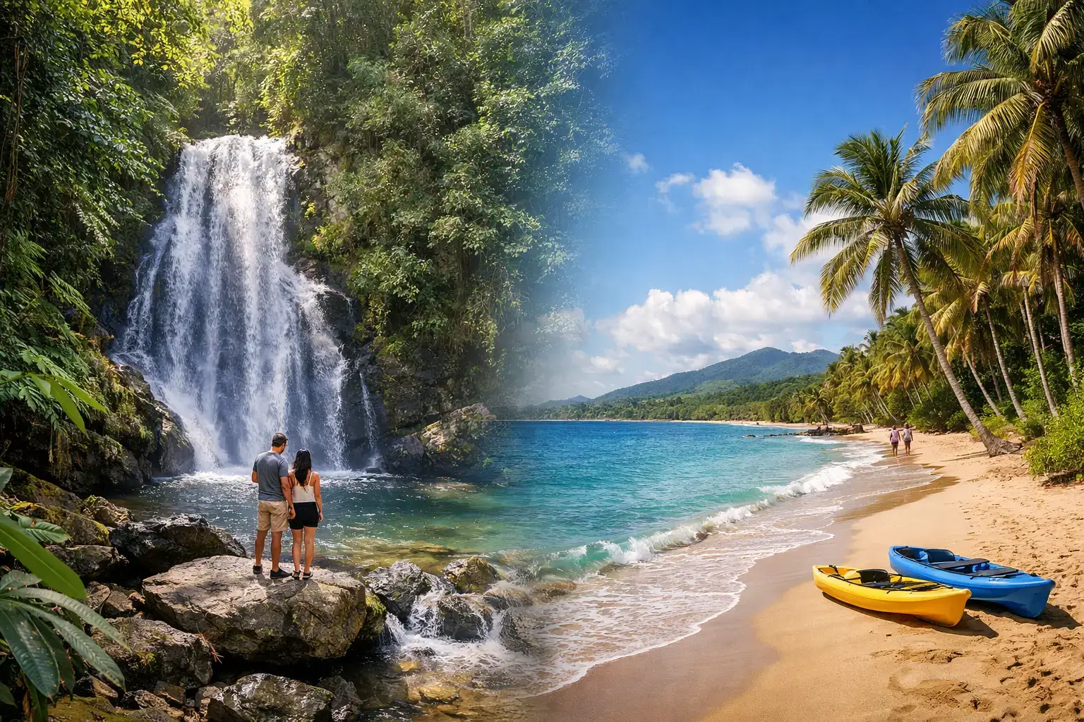 Rainforest and Beach Tour Puerto Rico in One Day