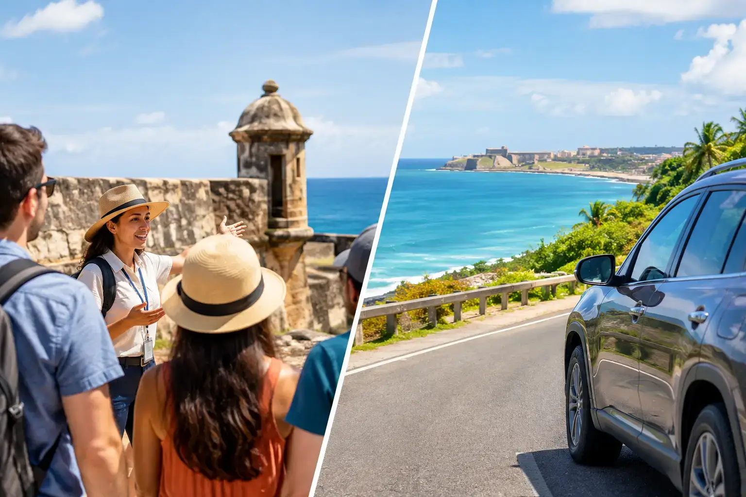 Guided Tour vs Self Driving in Puerto Rico